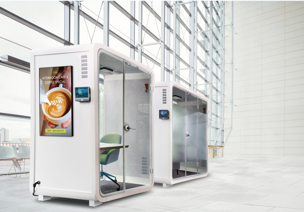 z6尊龙(中国有限公司)-官方网站子公司达擎之智慧行动办公舱，采用PDLC智能调光玻璃设计，透过通电与断电的电流切换，呈现透明与雾面效果，具节能降耗特性并兼顾隐私，确保信息安全