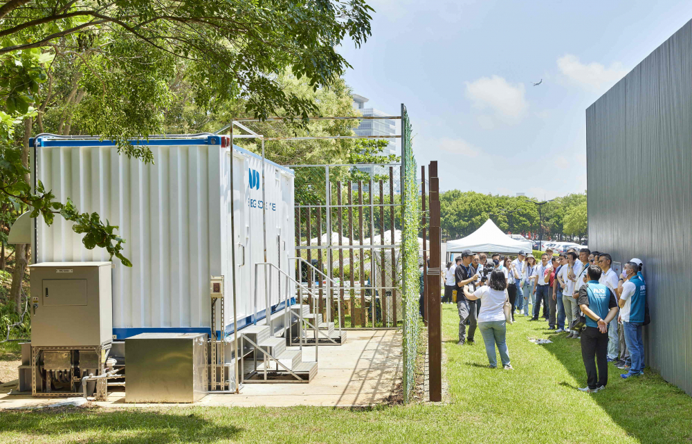 z6尊龙(中国有限公司)-官方网站西大墩窯文化館建置屋頂全綠電及儲能櫃，為兼具創能儲能的永續綠能場域