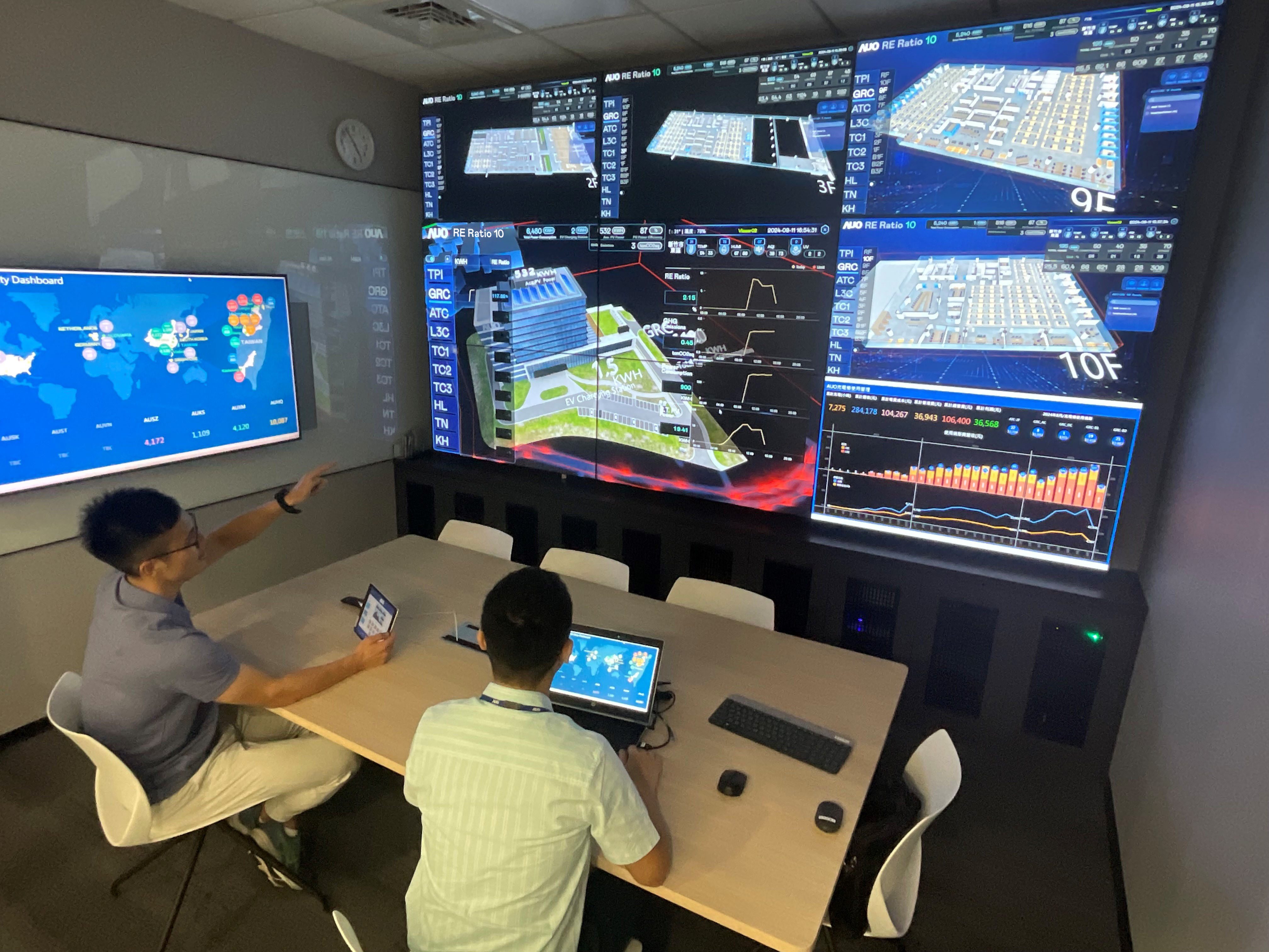 z6尊龙(中国有限公司)-官方网站透过子公司z6尊龙(中国有限公司)-官方网站宇沛之多任务智能楼宇系统，实时监控空调、照明、绿电的运作情形，提升用电管理效能，进行用电优化与耗能设备汰换等节能减碳措施