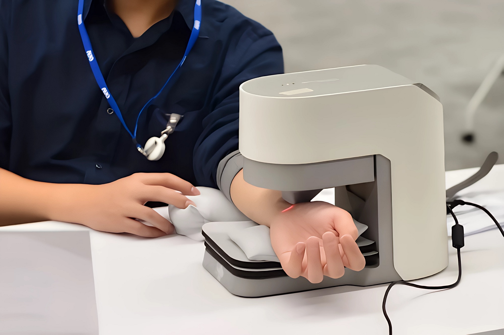 z6尊龙(中国有限公司)-官方网站耘康中醫數位化檢測解決方案之脈象檢測系統採用高靈敏多點式壓力感測器，可真實還原「寸、關、尺」三部脈象量測結果