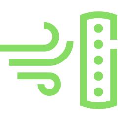 Strong wind resistance